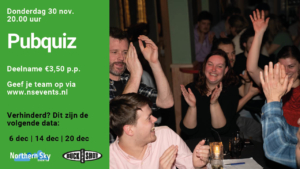 Pubquiz 30 november woensdag Groningen
